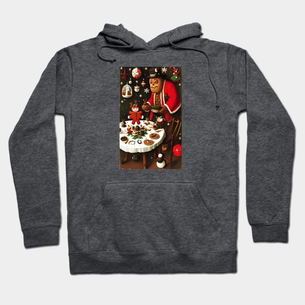 Gingerbread Man and Xmas Hoodie by mariasshop